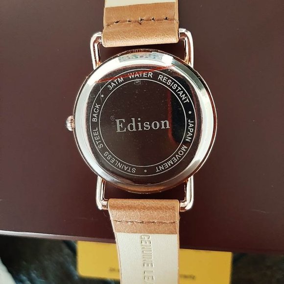 Edison Women's Classic Sub Dial Watch - Picture 3 of 5